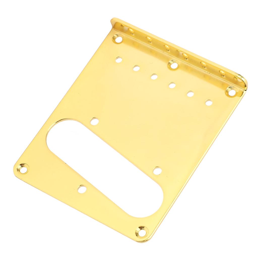 Top Loader Guitar Bridge Plate Steel 6 Strings Gold Color Electric Guitar Bridge Base Plate