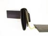 Authentic PRADA Saffiano Leather Ribbon Black Bifold Long Wallet Purse #6264 Refurbished