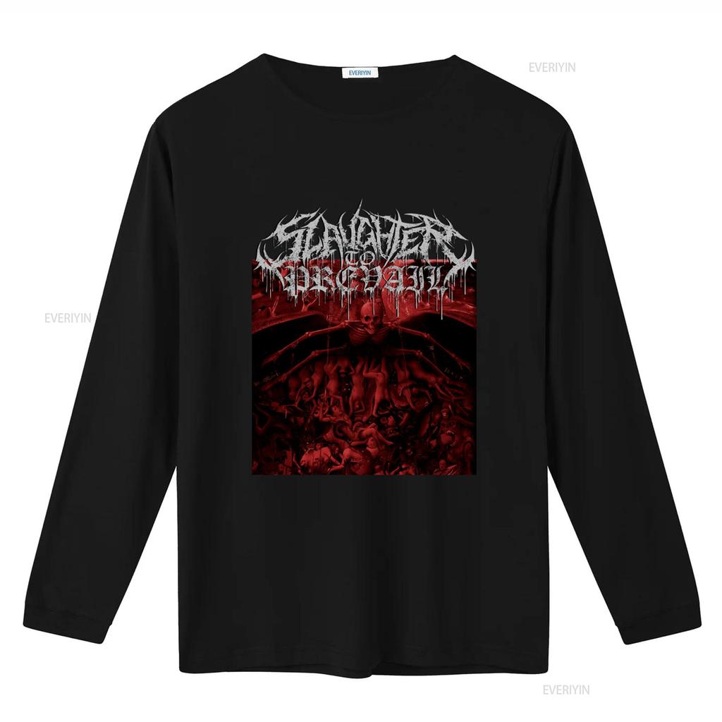 Slaughter to Prevail Heavy Metal Band Inspired T shirt Kostolom Skeleton for Rock Fans vintage Washed designer clothes Stylish