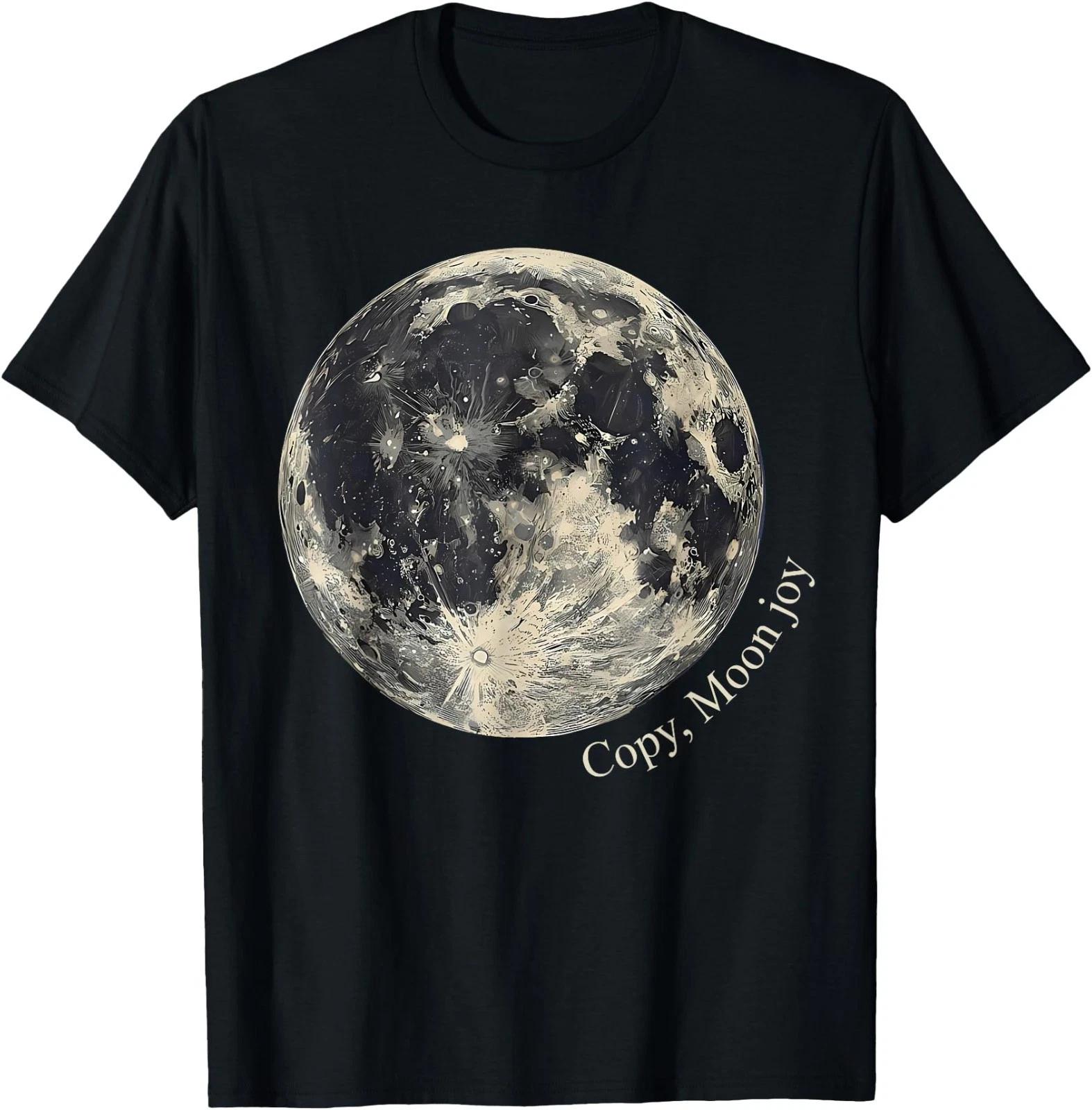 Retro Copy Moon Joy Funny Lunar Quote Space Lover T-Shirt S