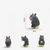 Open Mouth Sitting On The Bench Yellow Duck Elephant Panda Rhinoceros Animal Fridge Magnet Fridge Decoration Creative Gift