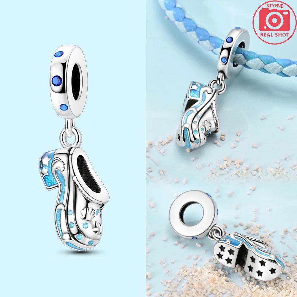 Copper Original Bead Inlaid Zirconium Bowknot Love Heart Balloon Charms Pendants Fit Bracelet Diy Jewelry Marking