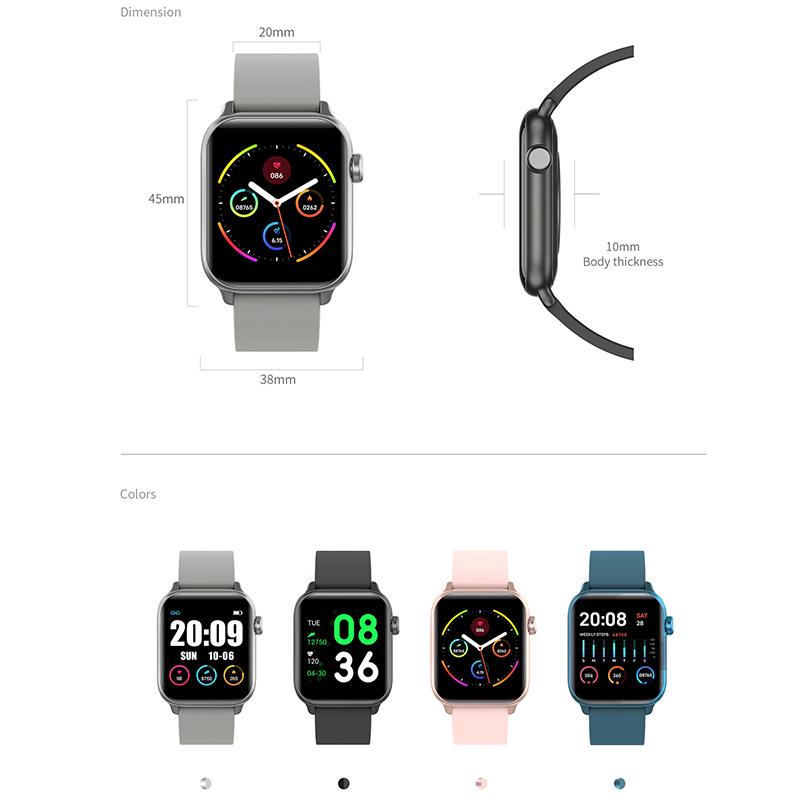 KW37pro Mannen Vrouwen Smart Horloge Body Temperatuur Meting Hartslagmeter  Fitness Tracker Voor Xiaomi Huawei Iphone|Smart Watches| - AliExpress
