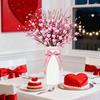 1pc Red and Pink Artificial Flower Bouquet Creative Bouquet  Living Room Decoration