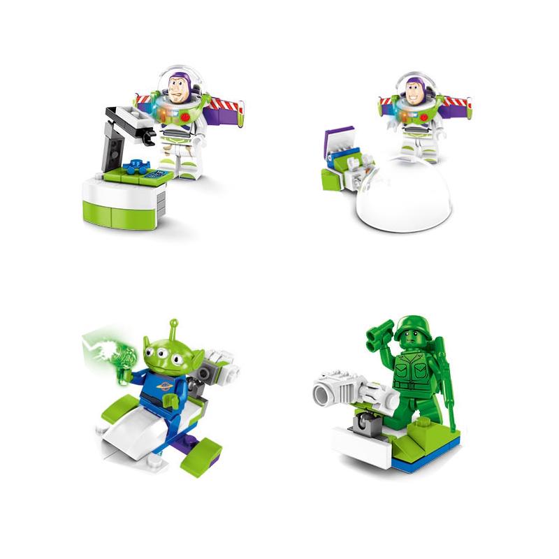 SY6699 Toy Story en Buzz Lightyear Hudi tres ojos alienígena - Main Image