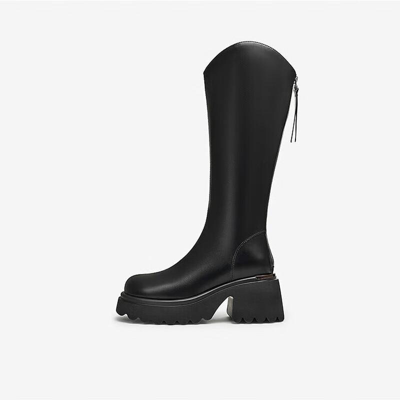 

TaTa Women s Fashion Casual Long Boots 36