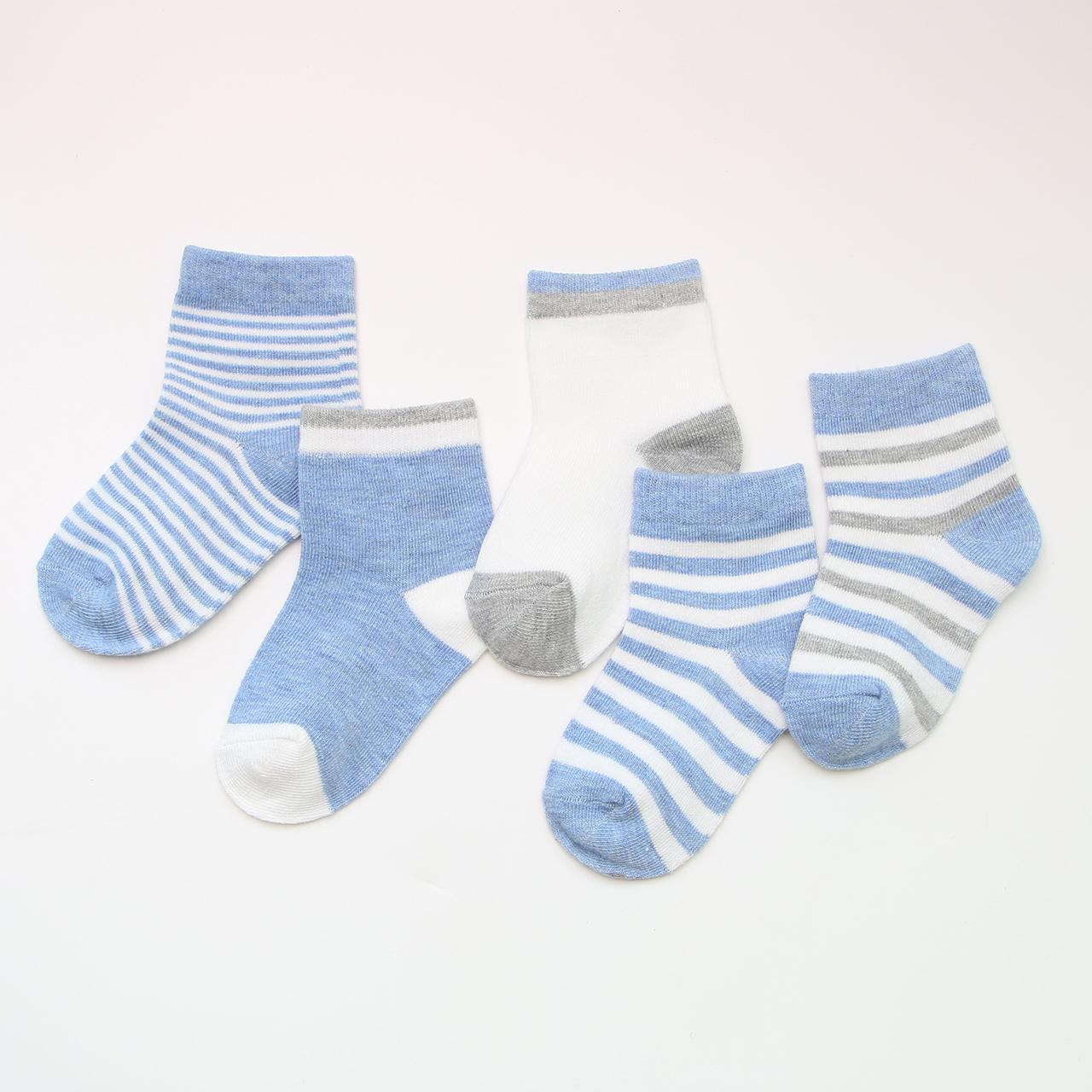 

New Striped Baby Socks Spring Autumn Soft Cotton Infant Short Socks Classic Casual Kids Boy Girl Sport Socks 0-1Y