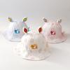 Cute Thin Newborn Baby Fisherman Hat Spring Autumn Sunshade Cap For Infant Toddler Boy Girl