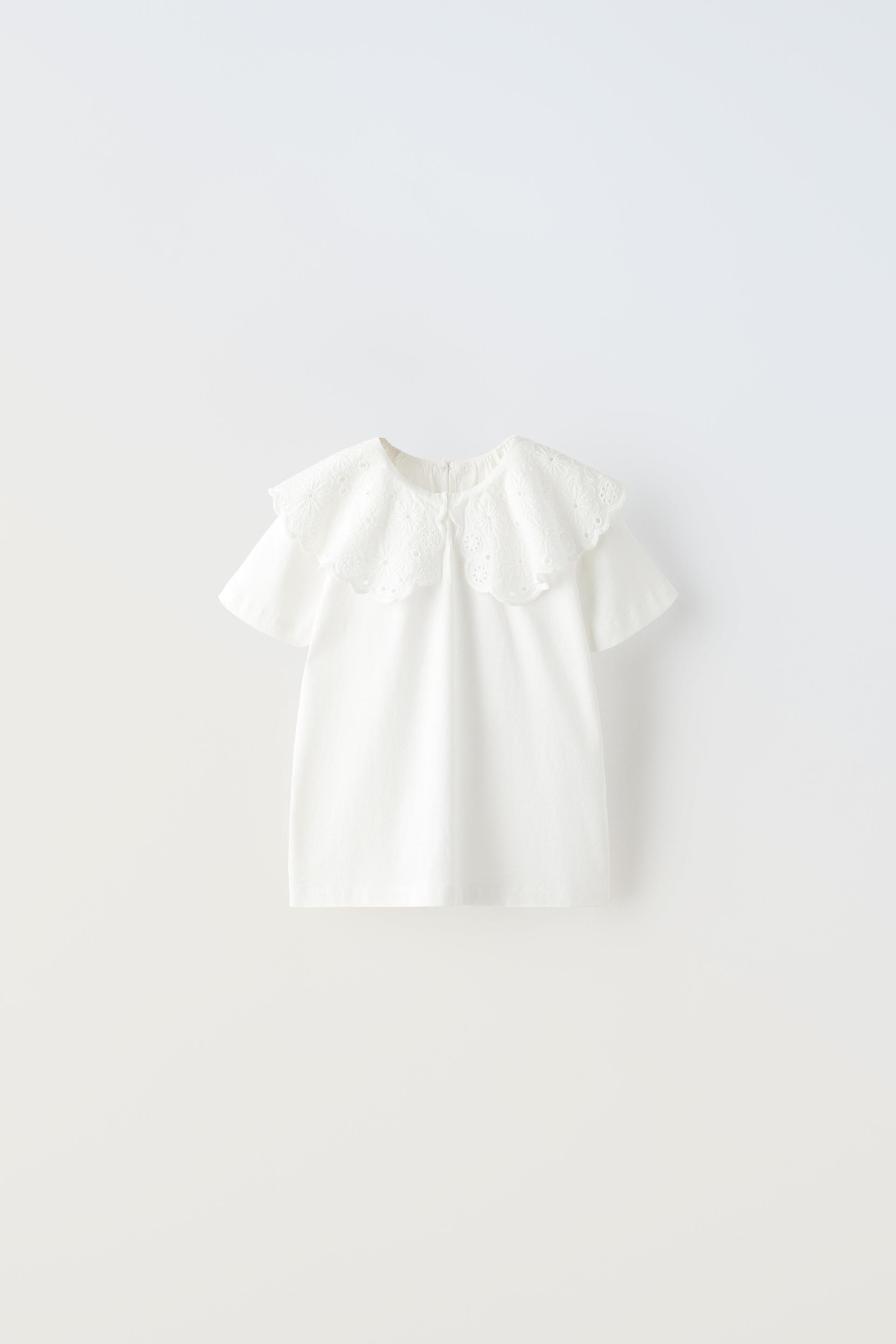 

ФУТБОЛКА С ВОРОТНИКОМ И ВЫШИВКОЙ