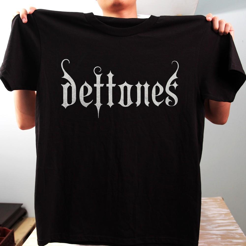 Deftones Группа винтажная Рок-концерт Мерч Винтажная Унисекс Черная Футболка Размер S-5XL Унисекс Футболка S