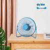 Portable 4-6.8 Inch Wrought Iron USB Desktop Fan - Quiet, Compact for Office, Dorm