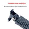 Foldable Bicycle Passenger Footrests 2 Pack Scratch Resistant Aluminum Alloy Rear Foot Pegs for All Bike Types