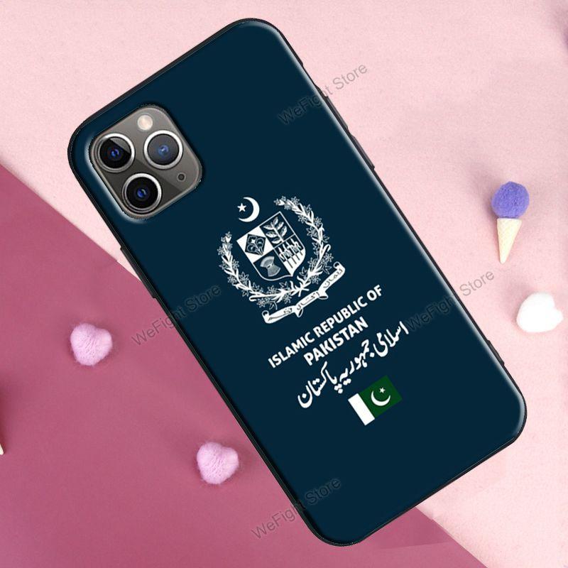 Etui z flagą Pakistanu na iPhone 12 13 mini 11 Pro Max XR X XS Max 6S 7 8 Plus SE 2020 Coque Funda Pokrowiec