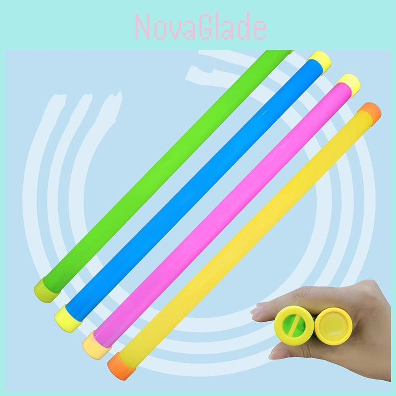Funny Prank Toy Hilarious Shaking Magic Flute With Colorful Sound Pipe