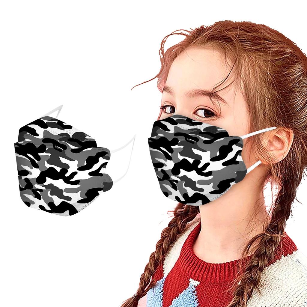 50PC Children's Fruit  Series Printed Face Mask Daily Protective Breathable Face Mask