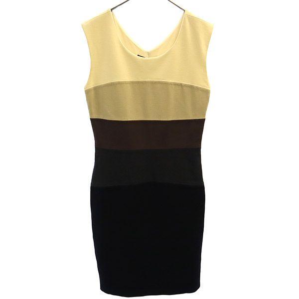 

unused BCBGMAXAZRIA No sleeve one piece S Beige Women Used