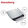 ELEKTRONICZNA WAGA KUCHENNA 10kg KLAUSBERG KB-7936