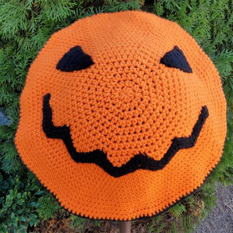 New Handmade Crocheted Vertical Striped Tassel Line Cat Ear Hat, Personalized and Fashionable Adult Hat