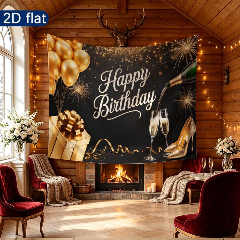 Party Backdrop Birthday Wedding Photo Booth Background Front Door Decor