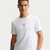 Dri Fit Quick Dry T Shirts Men's White/Black Crew Neck Moderate