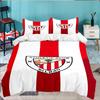 3PCS Football Athletic  Bedding set,Ideal for1pc Duvet Cover And 2pcs Pillowcases Perfect for Christmas gift,Ideal for Bedroom, Dormitory