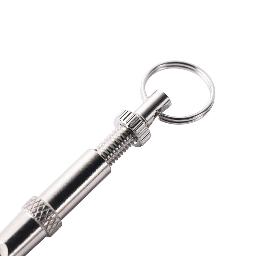 Dog Training Whistle Stop Barking Device Ultrasonic Training Flute Silent Whistle Control Tool Puppy Train Keychain Pet Supplies