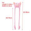 3 in 1 Animal Hat Gloves Scarf, Halloween Fancy Dress Winter Warm Soft Cosplay Photo Props Costume