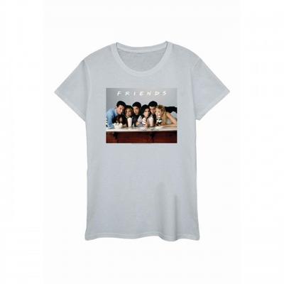 Camiseta de algodão feminina/feminina com foto de grupo Milkshakes