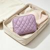 Zipper Closure Jewelry Pouch PU Travel Jewelry Holder New Jewelry Storage Case  For Women