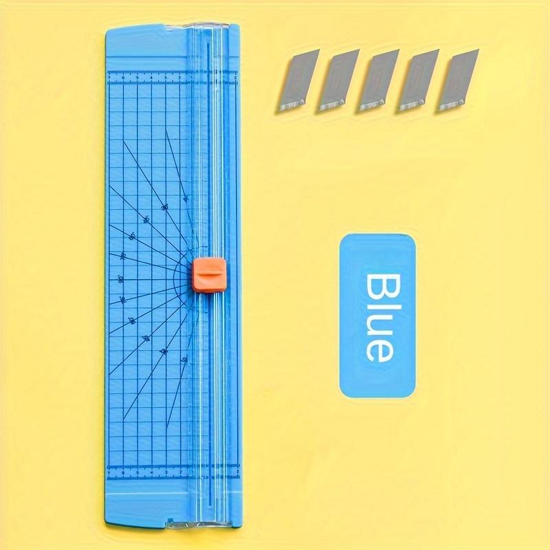 1pc A4 Paper Cutter Precision Paper Photo Trimmers Cutter Scrapbook Trimmer Lightweight Cutting Mat Machine for Office