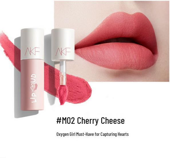 

AKF Lip Mud Matte Lipstick: Quality, Affordable, Niche Brand for Students & Women 3g