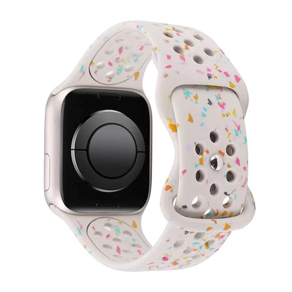 Pulseira de silicone para Apple Watch 49mm 44mm 45mm 42mm 41mm 42mm 38mm pulseira de relógio correa pulseira para iWatch 4 5 6 7 se 8 9 ultra