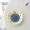 Piatto Grattugia Ceramico Retro Europeo per Aglio e Zenzero per Cibo per Bambini e Puree