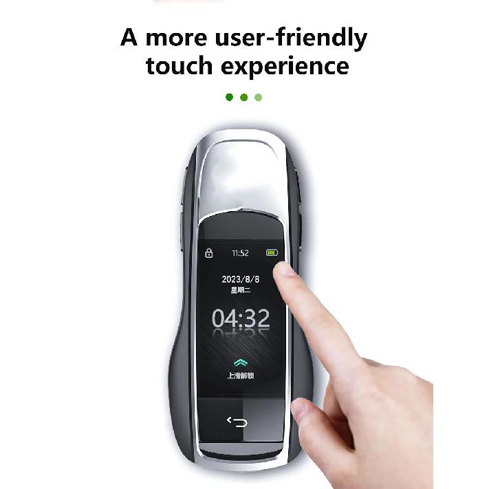 Modified Remote Display Smart LCD Car Key For Porsche 911 977 718 Cayenne Panamera Macan Taycan Comfortable Entry Keyless Go