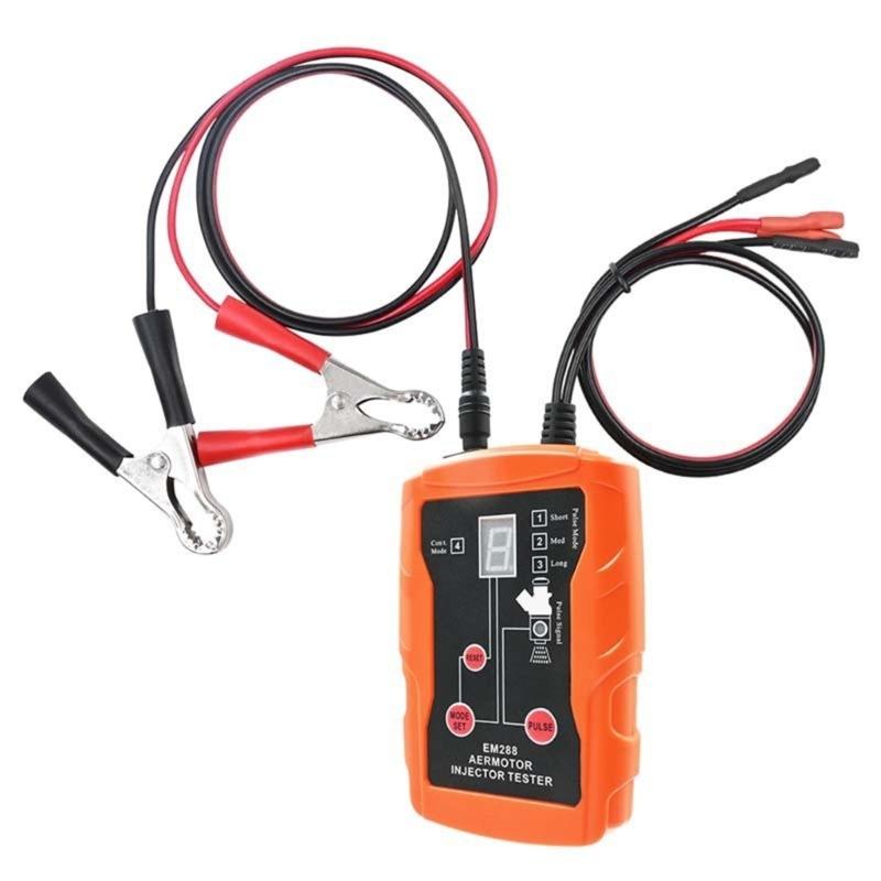 Automotive Oil Injector Diagnostic Equipment 8 Pulse Modes 4 Wire Double Channel Injector for Car Diagnosis Cleaning Tool