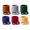 Krivya Soft Ponytail Holders for Women Girls (Pack of 30) | Strong Seamless Elastic Hair Rubber Bands, No Breakage No Crease Thick Hair Ties for