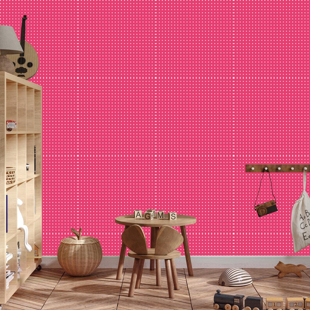 Rose Dots Wallpaper, Rose Background for Living Room and Bedroom 50x1000