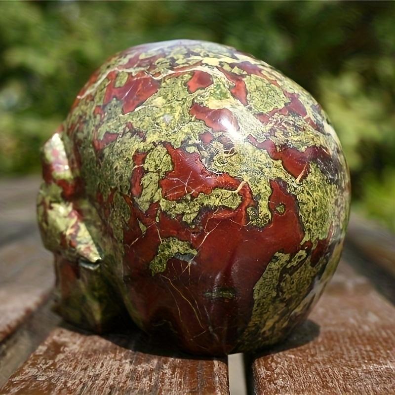 Dragon Blood Skull Crystal Stones for Unique Christmas Decor