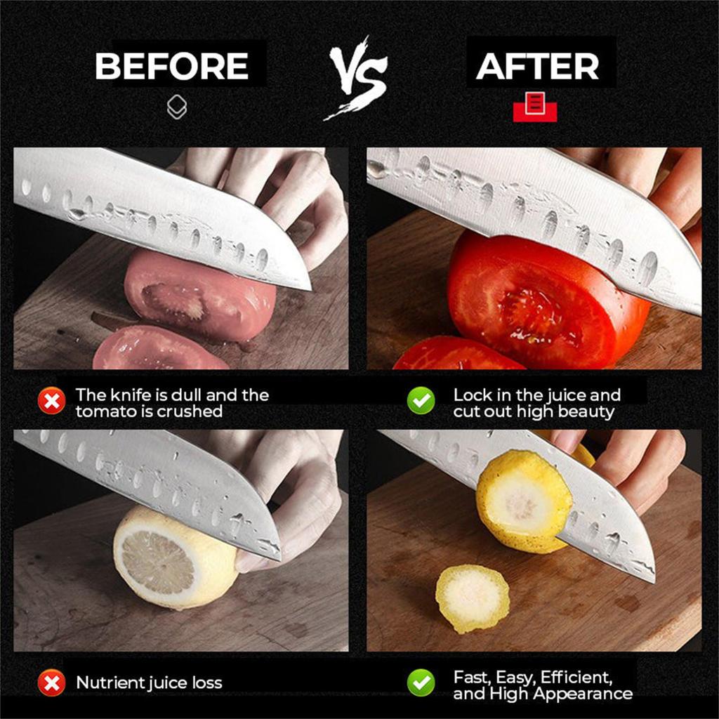 Electric Knife Sharpener, Knife Sharpener for Home, 5 Seconds for Quick Sharpening & Polishing with Protective Cover - USB Interface