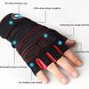 Outdoor Sport Gloves For Men Women Wrist Guard Fitness Gym Cycling Hiking Boxing Exercise Training Workout Long Wrist Fingerless