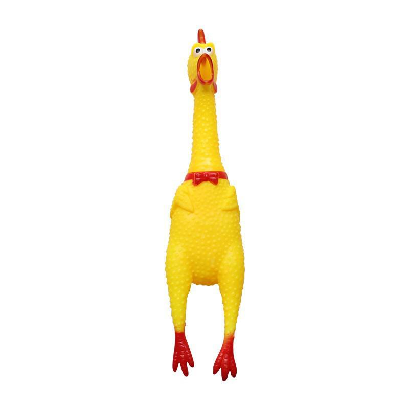 Large Screaming Chicken Prank Toy - Kids' Sounding Decompression Plaything