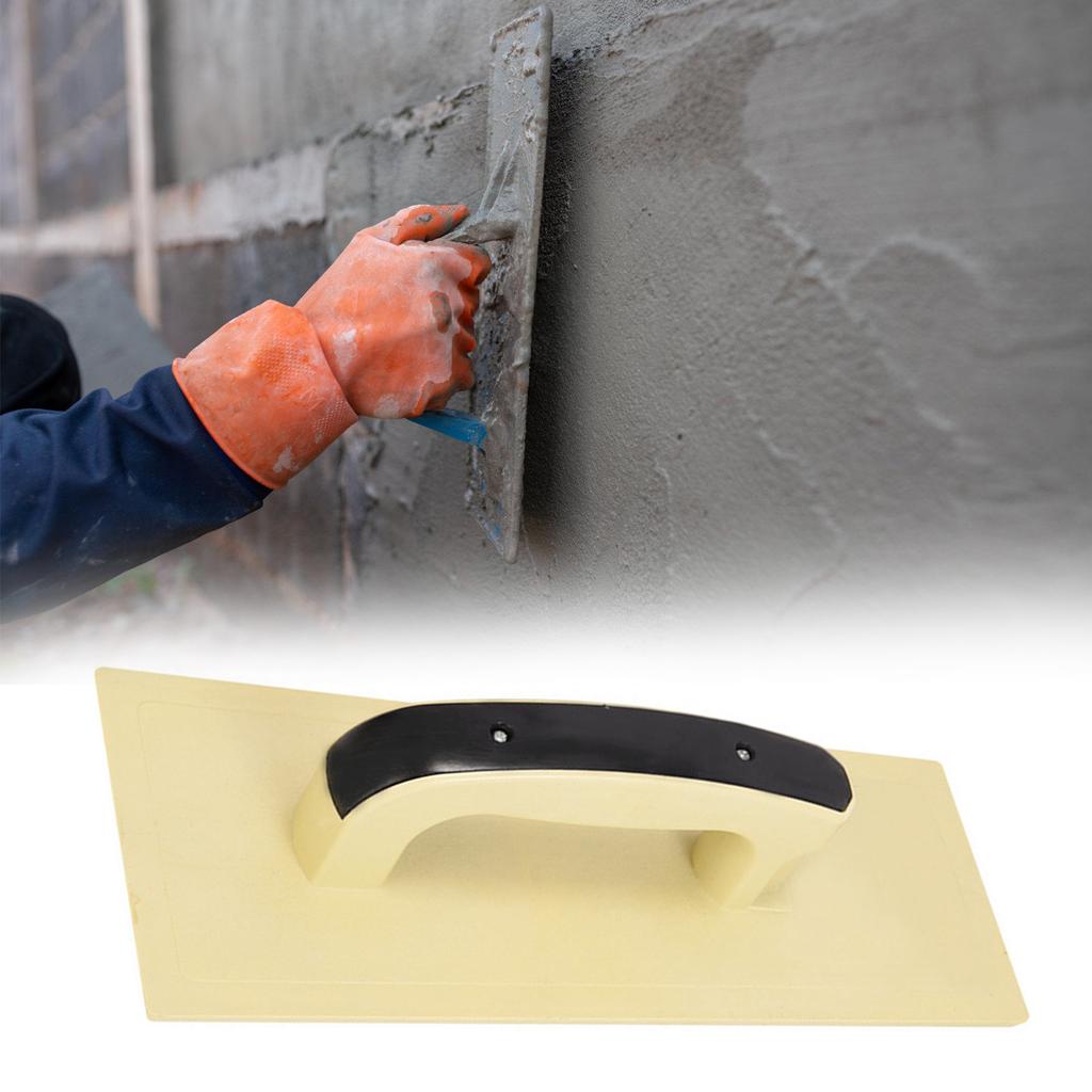 Large Plastic Trowel Tempered Flat Board for Cement Masonry Tool Washboard Design Comfortable Long Term Use In Building