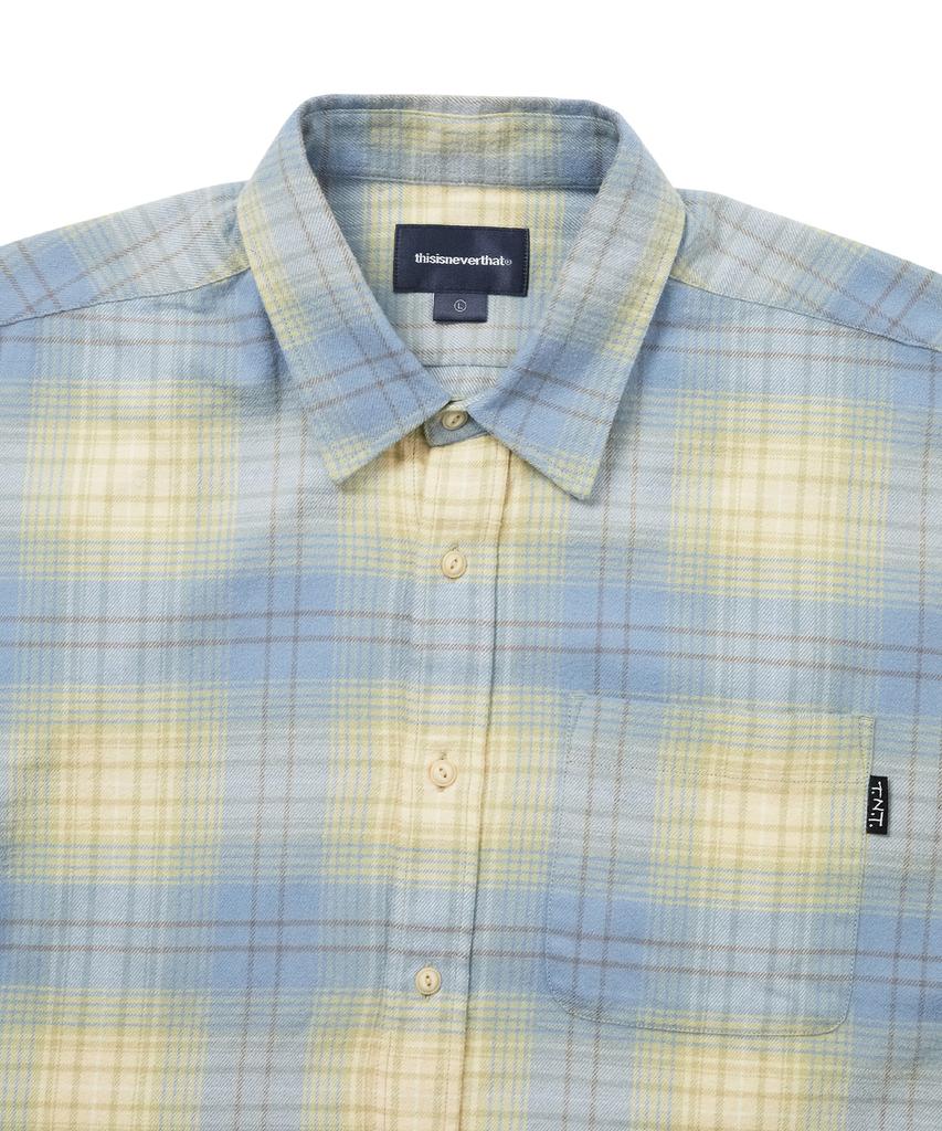 THISISNEVERTHAT Flannel Check Shirt Yellow
