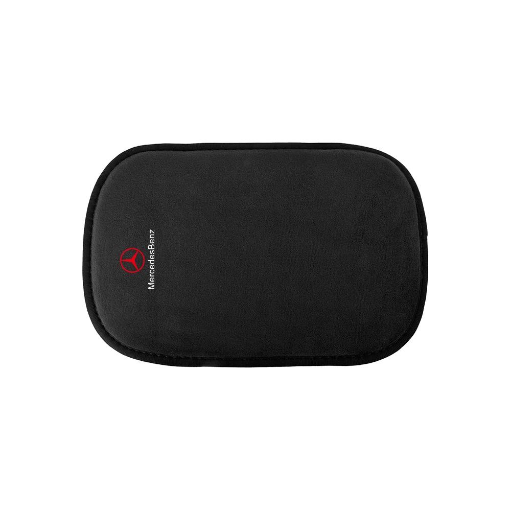 

GLC GLB 1pc Fur Central Armrest Box Protection Sleeve Decoration For Mercedes Benz AMG GLA X156 CLA C117 A class W176 Car Acces