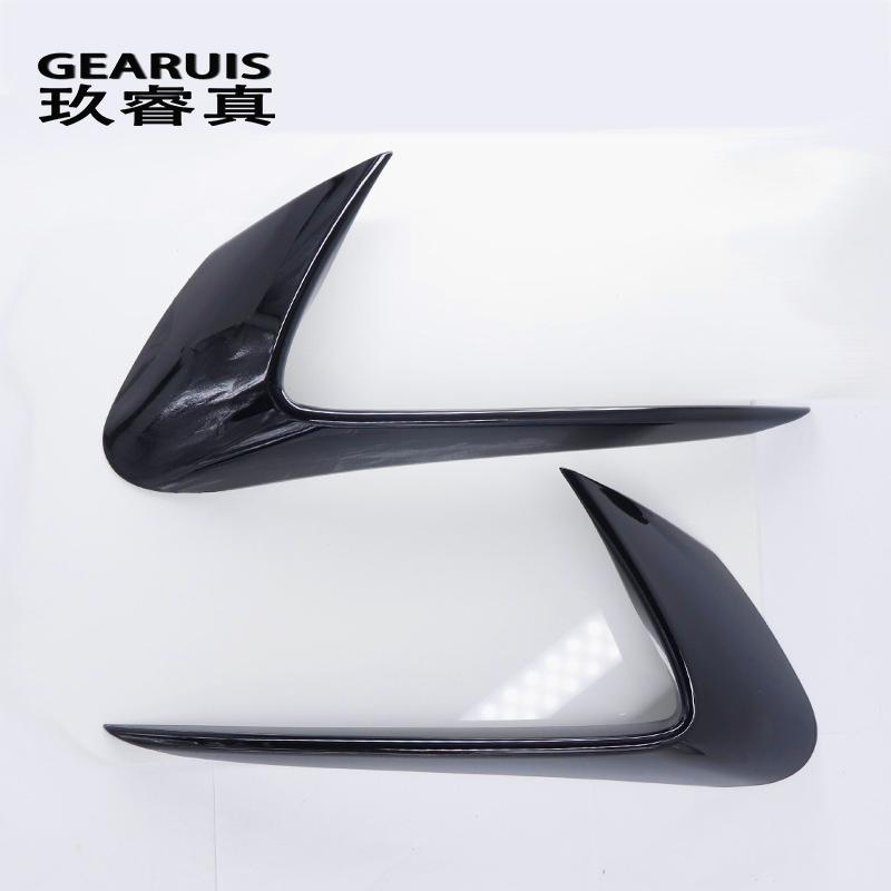 Car styling mașină lămpi de ceață acoperire șipci grilă lumini negre acoperire benzi de decorare pentru Mercedes Benz CLA C117 220 260 200