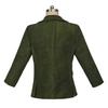 Gioco Disco Elysium Cosplay Harrier Du Bois Costumi Cappotto Verde Harrier Du Bois Cosplay Completo da Uomo Cravatta Set Completo Abiti di Halloween