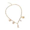 Fashionable Western Theme Necklace with Cowboy Hat and Boot Pendants for Women Seeking Unique Style