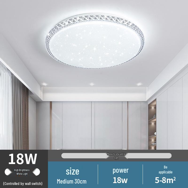 Современный светодиодный потолочный светильник 2025 года для главной спальни - Минималистичный и популярный дизайн