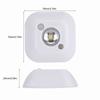 Battery Powered Motion Sensor Night Light Mini Size Cabinet Lamp Wardrobe Light  Wardrobe