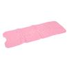 Slip Proof Shower Mat Odourless PVC Flexible Elastic Bathtub Liner Mat with Suction Cup Pink